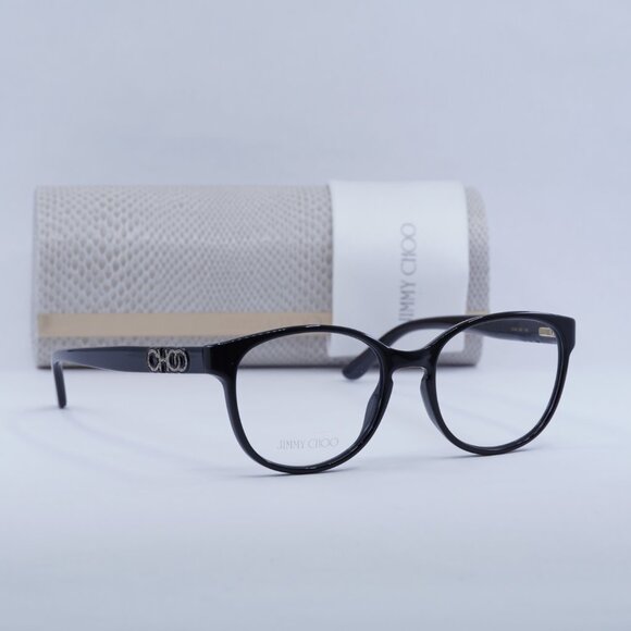 Final Price! Jimmy Choo JC240 0807 00 Black Eyeglasses 52mm main image 9